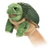 Folkmanis Little Turtle Puppet -Time Less Toy folkmanis hand puppets little turtle puppet 36808123515122