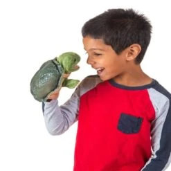 Folkmanis Little Turtle Puppet -Time Less Toy folkmanis hand puppets little turtle puppet 40509098393842