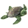 Folkmanis Sea Turtle Puppet -Time Less Toy folkmanis hand puppets sea turtle puppet 44876867469554