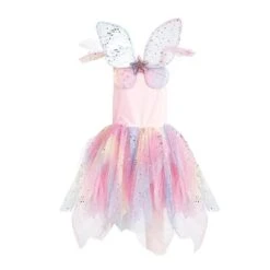 Great Pretenders Rainbow Fairy Dress & Wings (Size 3-4 Yrs)