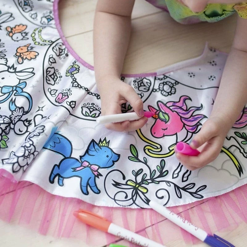 Great Pretenders Color-A-Skirt (Size 4-6 Yrs) 4 Great Pretenders Color-A-Skirt (Size 4-6 Yrs) - Image 2