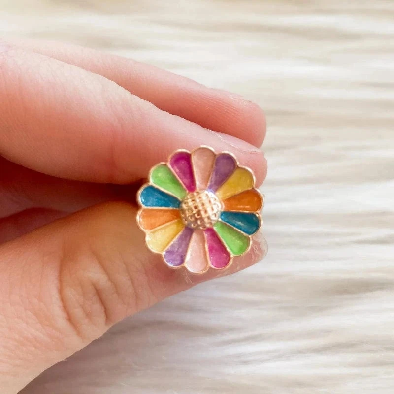 Great Pretenders Flower Spinner Fidget Rings (Assorted Styles) 7 Great Pretenders Flower Spinner Fidget Rings (Assorted Styles) - Image 5