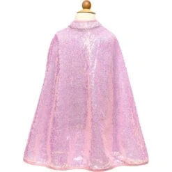 Great Pretenders Sequins Cape - Pink (Size 5-6 Yrs)