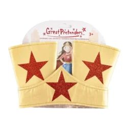 Great Pretenders Superhero Girl Headband & Arm Cuffs