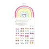 Great Pretenders Rainbow Love Sticker Earrings 1 Great Pretenders Rainbow Love Sticker Earrings -Time Less Toy great pretenders dress up accessories rainbow love sticker earrings 40043228201202