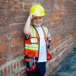 Great Pretenders Construction Worker Set (Size 5-6 Yrs) 7 Great Pretenders Construction Worker Set (Size 5-6 Yrs) -Time Less Toy great pretenders dress up outfits construction worker set size 5 6 41353958949106