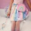 Great Pretenders Enchanted Unicorn Skirt & Wand Set (Size 4-6 Yrs) -Time Less Toy great pretenders dress up outfits default enchanted unicorn skirt wand set size 4 6 yrs 44510787600626
