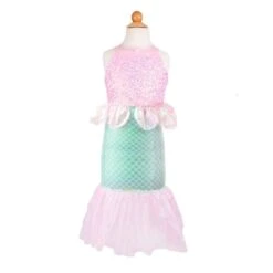 Great Pretenders Pink Misty Mermaid Dress (Size 5-6 Yrs)