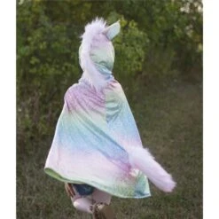 Great Pretenders Rainbow Reversible Unicorn Dragon Cape (Size 3-4 Yrs) 11 Great Pretenders Rainbow Reversible Unicorn Dragon Cape (Size 3-4 Yrs) -Time Less Toy great pretenders dress up outfits default rainbow reversible unicorn dragon cape size 3 4 yrs 44510819418354