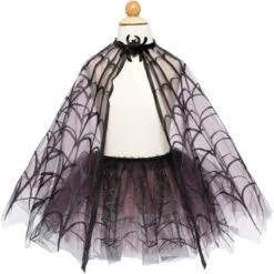 Great Pretenders Spider Witch Tutu & Cape (Size 4-6 Yrs)