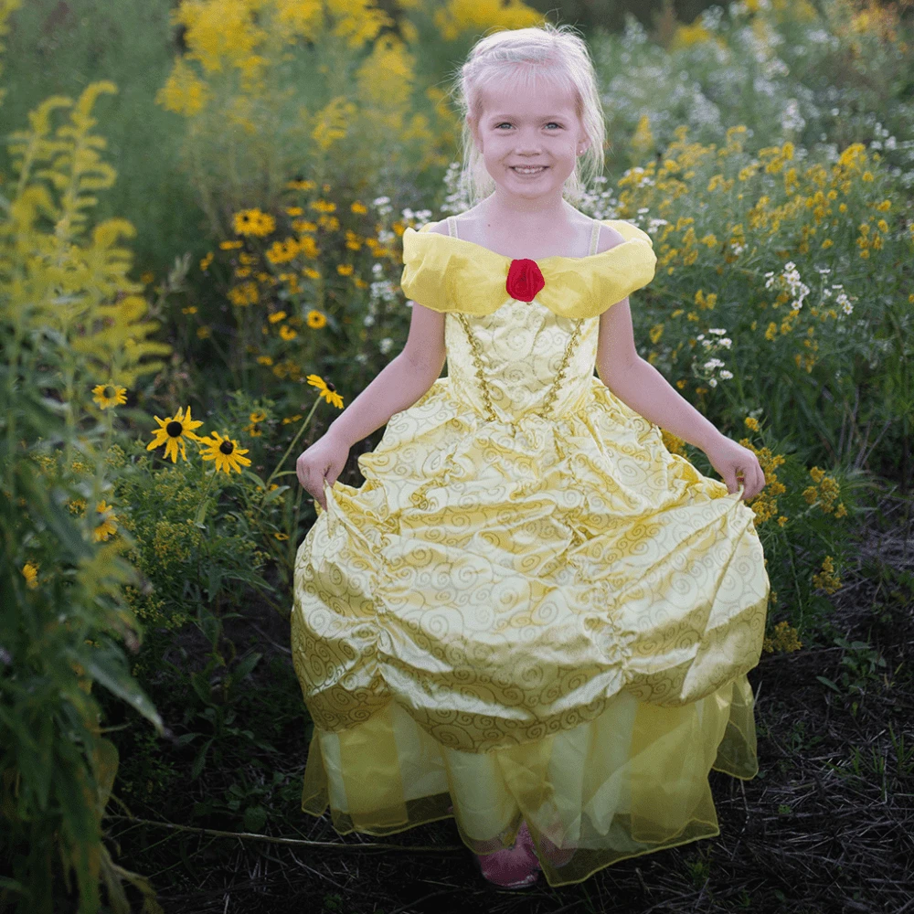 Great Pretenders Deluxe Belle Gown (Size 5-6 Yrs) 3 Great Pretenders Deluxe Belle Gown (Size 5-6 Yrs)