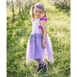 Great Pretenders Sequins Forest Fairy Tunic - Lilac (Size 3-4 Yrs) -Time Less Toy great pretenders dress up outfits sequins forest fairy tunic lilac size 3 4 yrs 1187485615