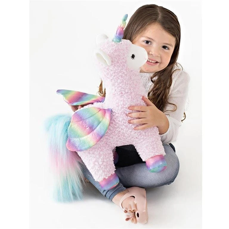 GUND Rainbow Sparkles Llamacorn With Wings 4 GUND Rainbow Sparkles Llamacorn With Wings - Image 2