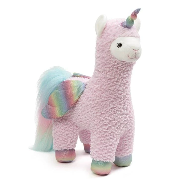 GUND Rainbow Sparkles Llamacorn With Wings 3 GUND Rainbow Sparkles Llamacorn With Wings