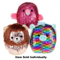 Reversible Sequin Plush (Assorted Styles