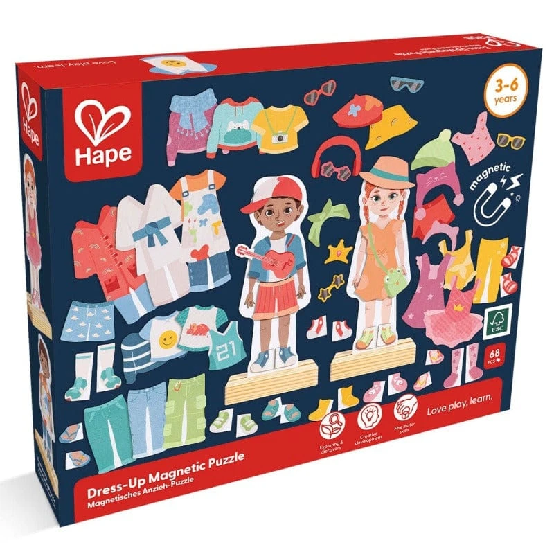 Hape Dress Up Magnetic Puzzle 3 Hape Dress Up Magnetic Puzzle