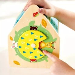 Critter House Shape Sorter -Time Less Toy hape educational play default critter house shape sorter 44187400241394