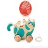 Hape Walk-A-Long Kitten Pull Toy -Time Less Toy hape pull along toys walk a long kitten pull toy 36815917416690