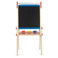 Hape All In One Easel -Time Less Toy hape sketchbooks drawing pads magnetic all in one easel 39986133205234
