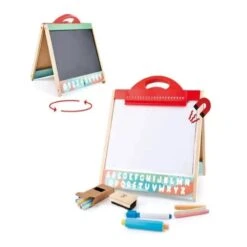 Hape Store & Go Double-Sided Easel
