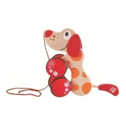 Hape Walk-A-Long Pepe Puppy Pull Toy