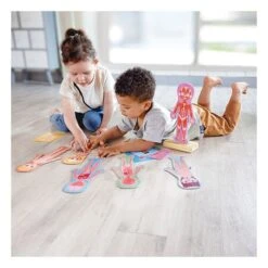 Hape Human Body Magnetic Puzzle -Time Less Toy hape under 100 piece puzzles default human body magnetic puzzle 43910246564082