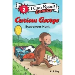 Harper Collins Curious George: Scavenger Hunt (I Can Read Comics Level 2)