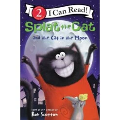 Harper Collins Splat The Cat And The Cat In The Moon (I Can Read Level 2)