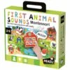 HEADU First Animal Sounds Farm Puzzle -Time Less Toy headu floor puzzles first animal sounds farm puzzle 1177048712