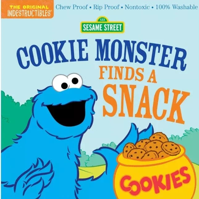Indestructibles: Sesame Street: Cookie Monster Finds A Snack 3 Indestructibles: Sesame Street: Cookie Monster Finds A Snack