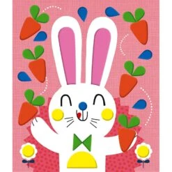 Janod LIttle Friends Foam Stickers -Time Less Toy janod art craft activity kits default little friends foam stickers 44286985175282