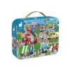 Janod City Life 36 Piece Puzzle -Time Less Toy janod floor puzzles city life 36 piece puzzle 40292653695218