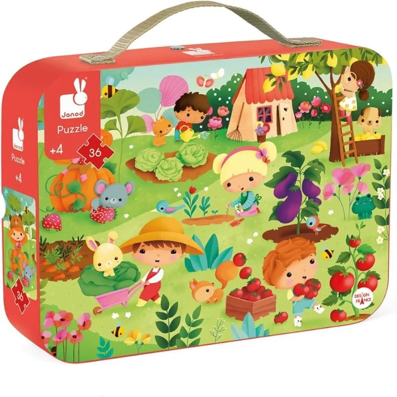 Janod Garden 36 Piece Puzzle 3 Janod Garden 36 Piece Puzzle