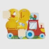 Janod Farm Flip-and-Find Tractor Puzzle