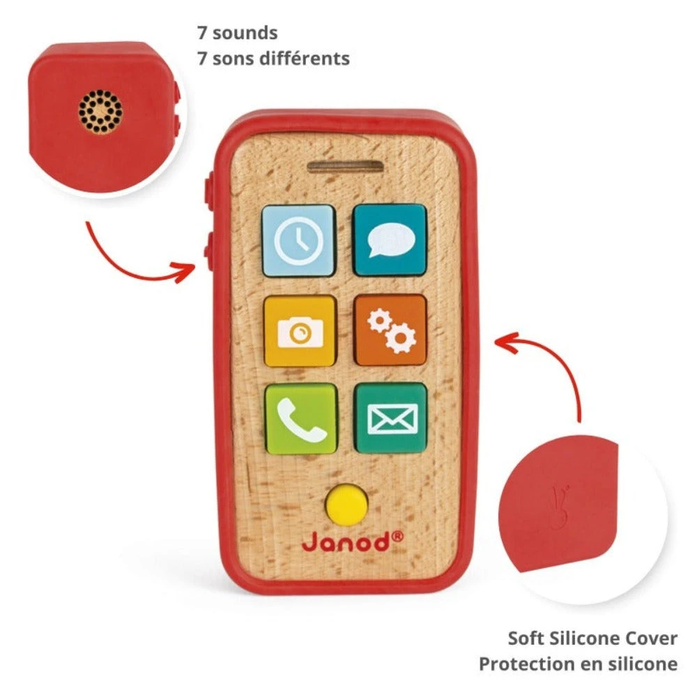 Janod Sound Telephone 4 Janod Sound Telephone - Image 2