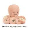 JELLYCAT Odell Octopus Little -Time Less Toy jellycat plush ocean water life odell octopus little 1187491749