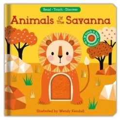 Animals Of The Savanna (Read, Touch, Discover)