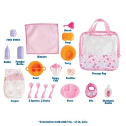 Doll Care Playset -Time Less Toy kidoozie doll accessories doll care playset 1161104473