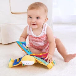 Farm Friends Crinkle Book -Time Less Toy kidoozie infant sensory toys farm friends crinkle book 1186041957