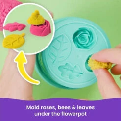 Kinetic Sand SquishBlossom -Time Less Toy kinetic sand kinetic sand kinetic sand squishblossom 1178067247