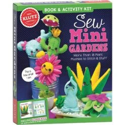 Klutz - Sew Mini Gardens