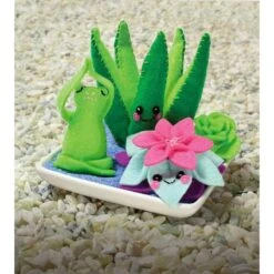 Klutz - Sew Mini Gardens -Time Less Toy klutz art craft activity kits klutz sew mini gardens 44903558250738