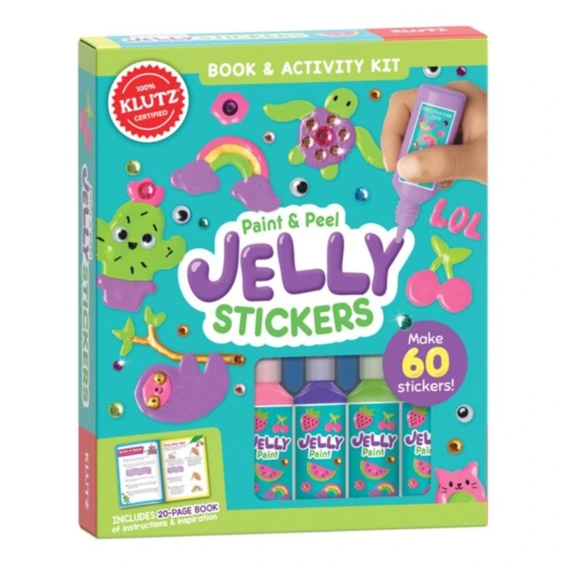 Paint And Peel Jelly Stickers 3 Paint And Peel Jelly Stickers
