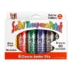 Jumbo Kwik Stix - Classic Colors 6 Pack 1 Jumbo Kwik Stix - Classic Colors 6 Pack -Time Less Toy kwik stix markers pens brushes crayons jumbo kwik stix classic colors 6 pack 39986044633330