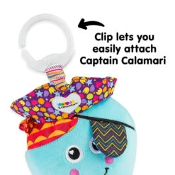 Lamaze Captain Calamari 9 Lamaze Captain Calamari -Time Less Toy lamaze infant clip on toys captain calamari 39590602375410