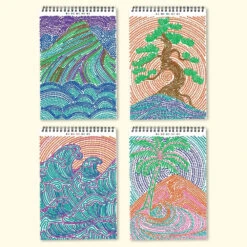 FlowArt Dot-by-Letter - Landscapes -Time Less Toy lifelines coloring painting kits flowart dot by letter landscapes 1177055365