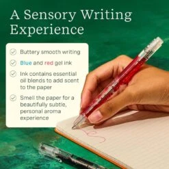 Scented Lava Pen Set (Blue/Red) -Time Less Toy lifelines markers pens brushes crayons scented lava pen set blue red 1177058759