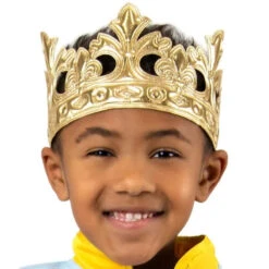 Prince Soft Crown - Gold 5 Prince Soft Crown - Gold -Time Less Toy little adventures dress up accessories default prince soft crown gold 43800094081266