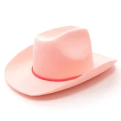 Pink Western Hat
