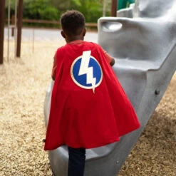 Red Hero Cape & Mask Set 7 Red Hero Cape & Mask Set -Time Less Toy little adventures dress up outfits red hero cape mask set 40043209588978